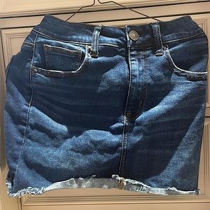 American Eagle Next Level Stretch Jean Mini Skirt